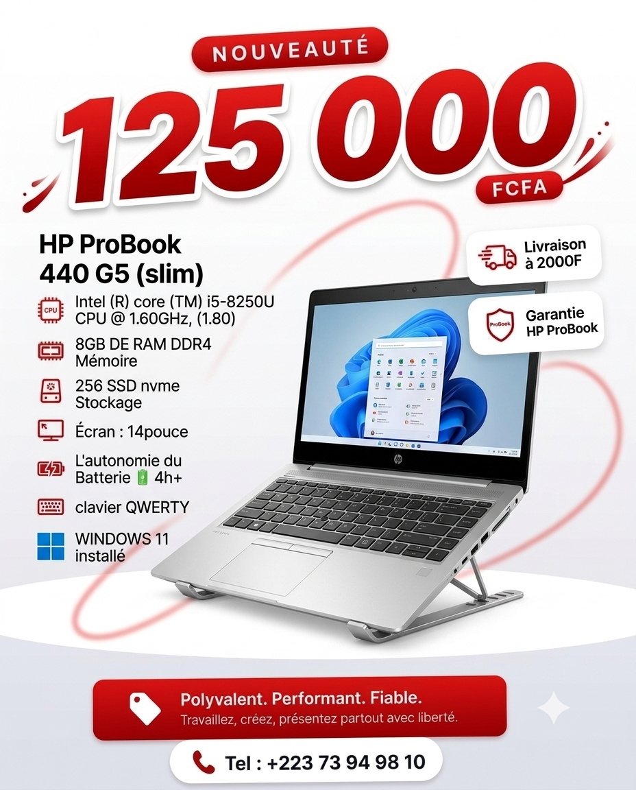 HP ProBook 440 G5 (slim )