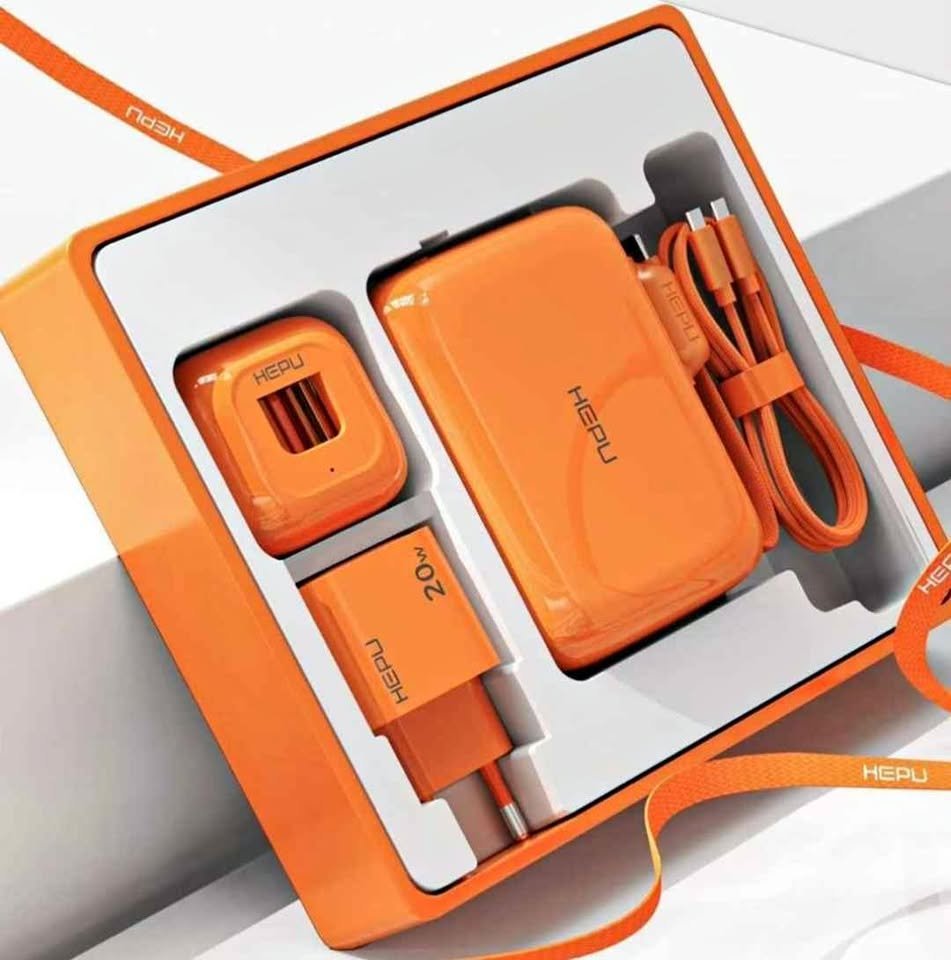Powerbank 20 000mAh Kit complet 4-en-1
