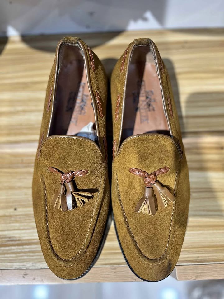 Mocassins John Foster en cuir