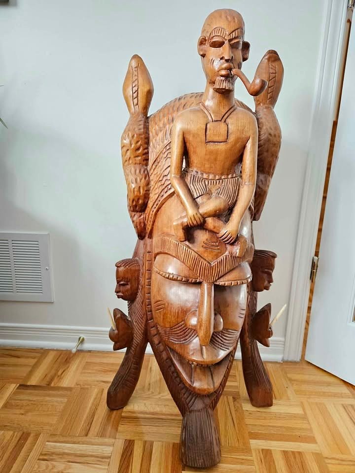 Masque africain décoratif