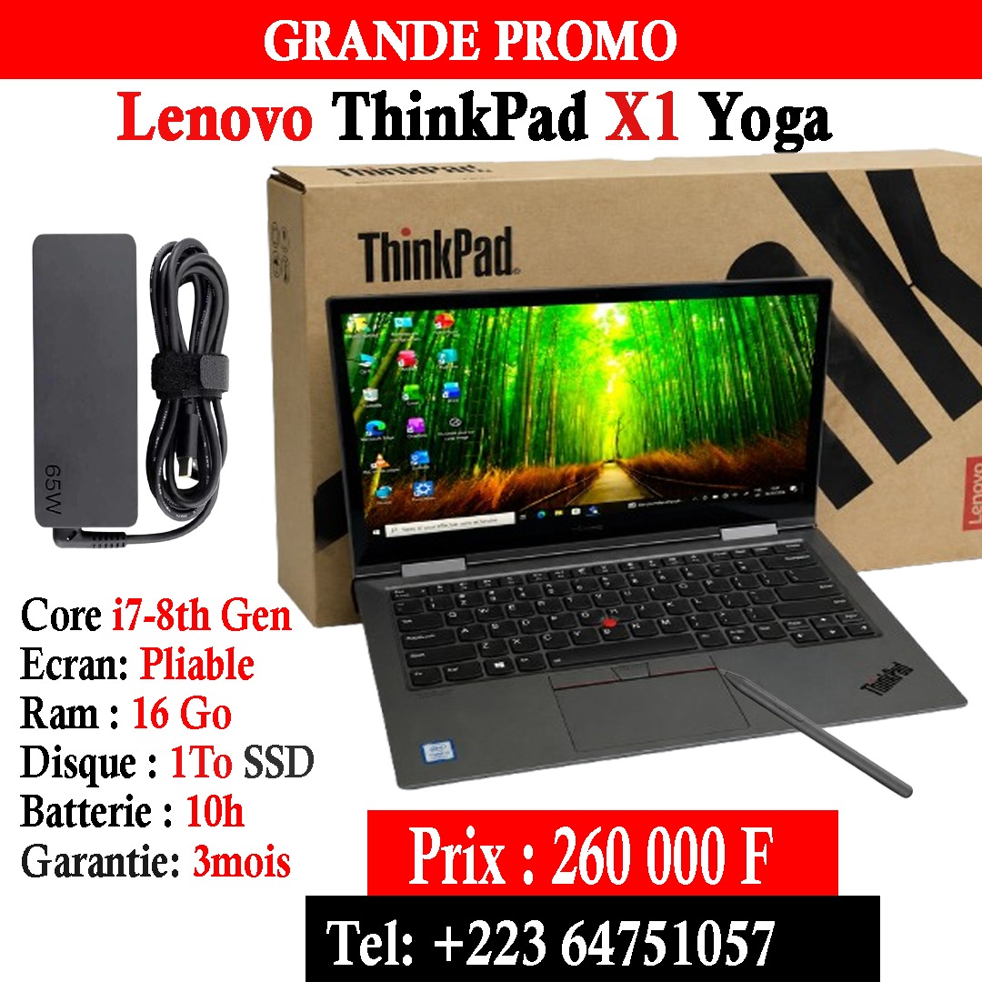 Lenovo thinkpad X1 yoga